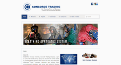 Desktop Screenshot of concordetrading.com